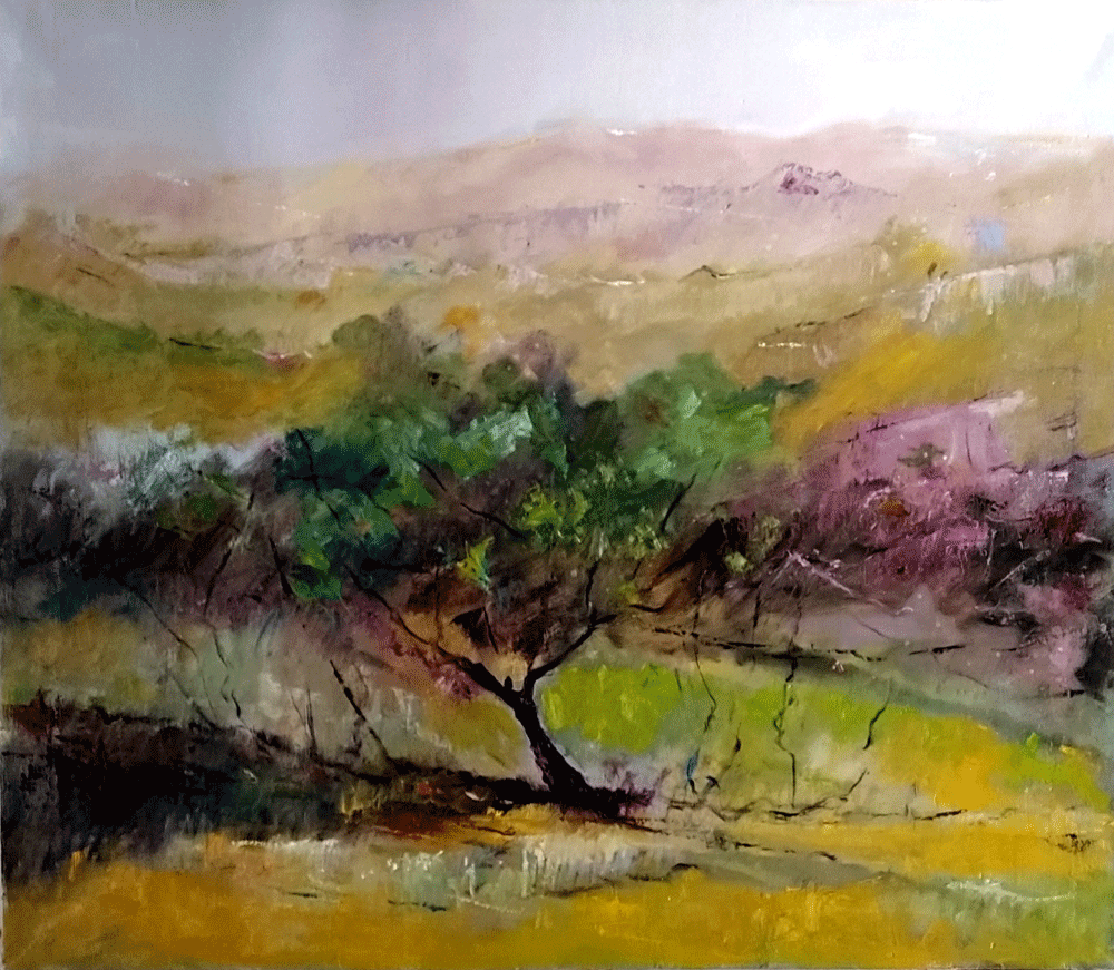 paesaggio-collinare (hilly landscape)Leonetta Rossi painter