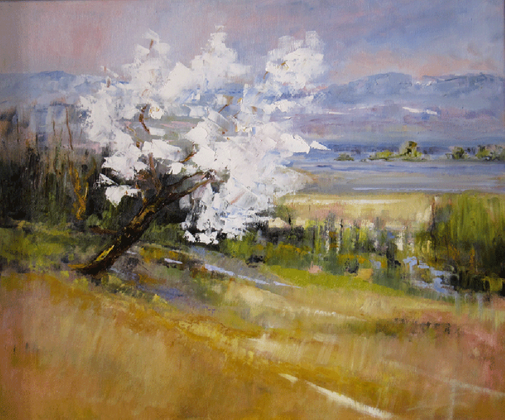 Primavera (spring scene) Leonetta Rossi painter