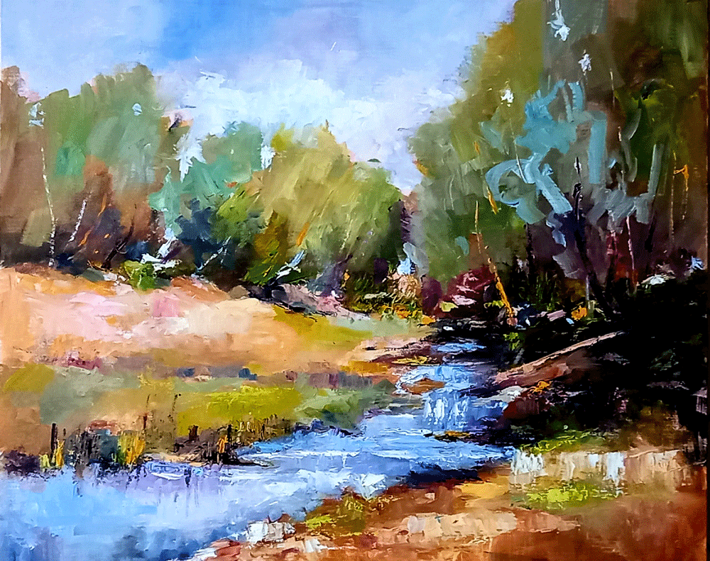 torrente-in-primavera (creek in spring)