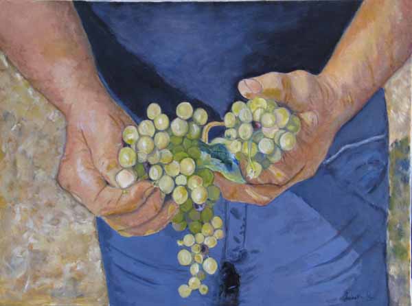 Vendemmia cm 60 x 80 (Harvest) Leonetta Rossi painter