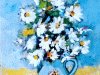 brocca con-margherite ( jug with daisies) Leonetta Rossi painter