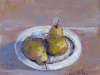 pere(pears)Leonetta Rossi painter