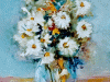 vaso-con-fiori (vase with flowers) Leonetta Rossi painter