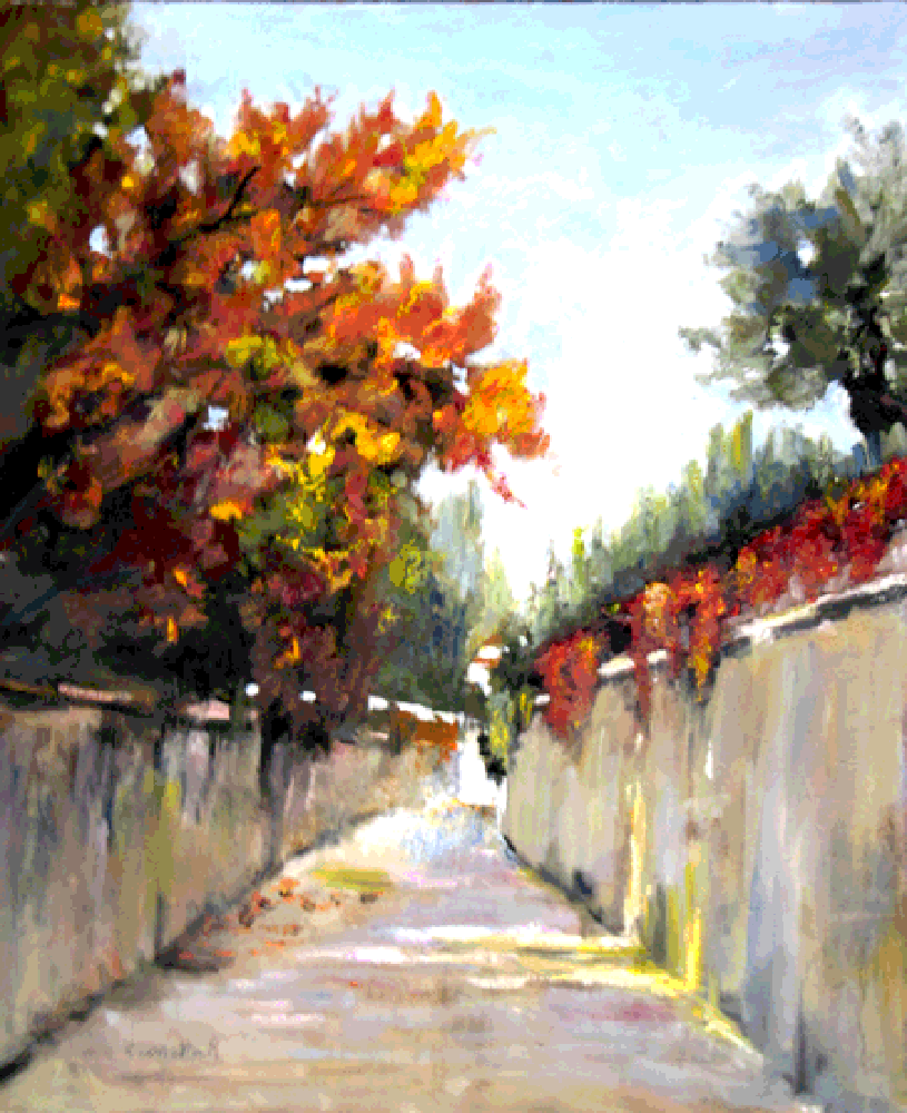 I colori dell'autunno -Leonetta Rossi Painter (colors of autumn)