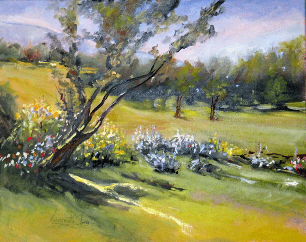 Primavera 2(Spring 2 ) Leonetta Rossi painter