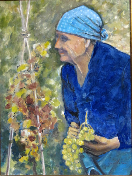 uva-cm-30-x-40 (grapes) Leonetta Rossi painter