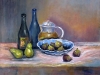 Natura morta con fichi (still life with figs) Leonetta Rossi paintermg